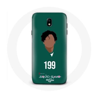 Coque - Samsung - Galaxy J3 2017 - Souple - Vert - Squid Game Ali Abdul 199