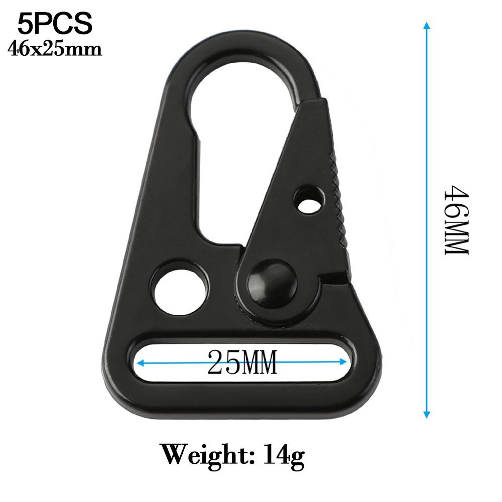 10Sizes Outdoor Hanging Carabiner Outdoor Belt Carabiner Strap Buckle Eagle Mouth Buckle Eagle Hook