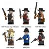 Строительные блоки, аксессуары для фигурок, креативные модели персонажей, кирпичи, игрушки для детей, подарок N403 N404 N405 N406 N407 N408
