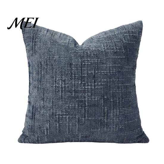 Non-shrink Pillowcase Couch Throw Pillow Cover, Decorative Soft Cozy Chenille Case, Rustic Smooth Zipper Cover Farmhouse Fall for Living Room Bedroom