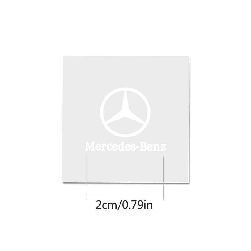 5/10pc Car Interior DIY Decorative Sticker Creative Emblem Badge Decal For Mercedes Benz W205 C300 W203 W108 W126 W168 W169 W176 QQ77