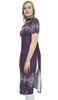 Bimba Женская черная туника с принтом, топ дизайнера Kurta с коротким рукавом Kurti