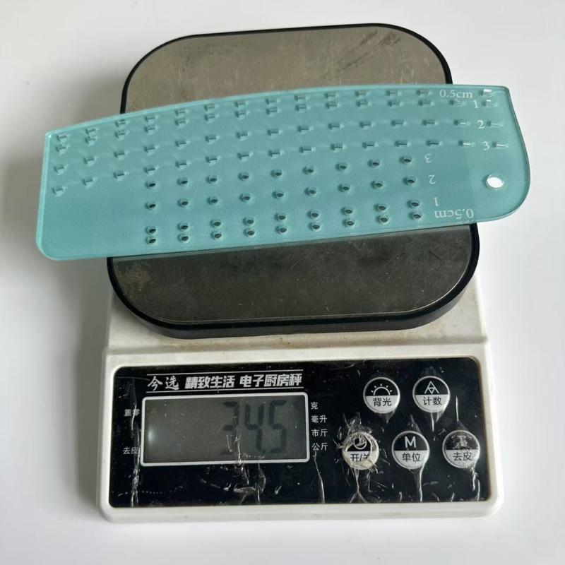 Multifunctional Acrylic Hot Hemmer Heat Resistant Sewing Hemming Auxiliary Tool For Quilting Fabric Ironing Sewing