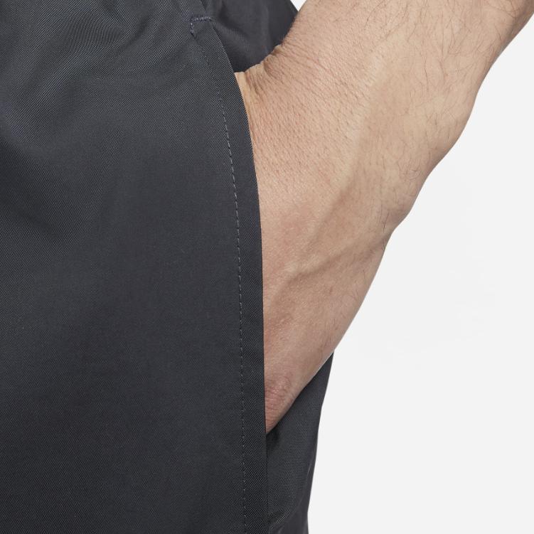 Nike Спортивные шорты с вышитым логотипом, мужские шорты черного цвета FJ5304-060