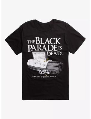 My Chemical Romance Farewell T-shirt - Coffin The Black Parade Is Dead Official