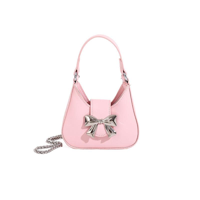 Unique Butterfly Knot Chain Bag 2024 Summer New French Style Shoulder Bag For Women