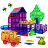 112PCS Magnetic Tiles Big Size Magnet Construction Building Blocks Collections Designer Educational Game Toys for Kids Best Gifts