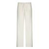 Women's Low-rise Loose Wide-leg Casual Cotton And Linen Drawstring Straight Casual Trousers