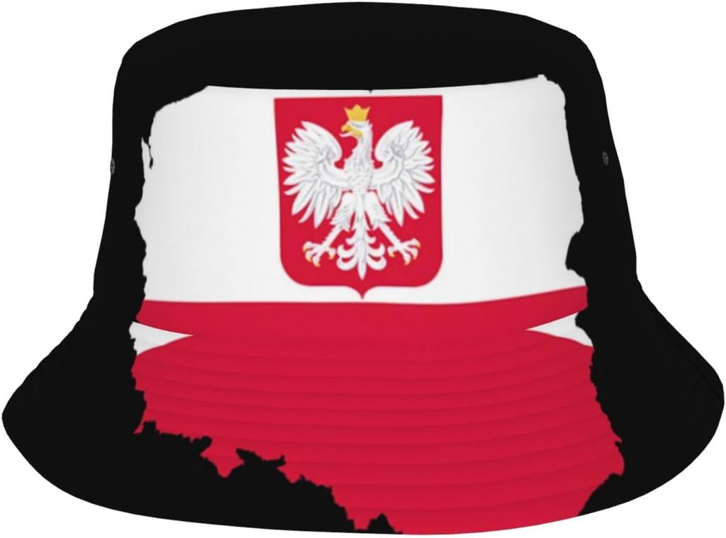 Винтажная Польша Польский Флаг Панама Для Женщин Мужчин Унисекс Кепка от Солнца Складная Для Улицы Польская Рыбацкая Шапка Головной Убор