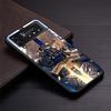 Fate Zero Stay Night Saber Жесткий Черный Чехол для Samsung Galaxy Z Flip 7 6 5 4 3 5G Чехол для Телефона Flip7 Flip6 Flip5 Flip4 Flip3 Patt