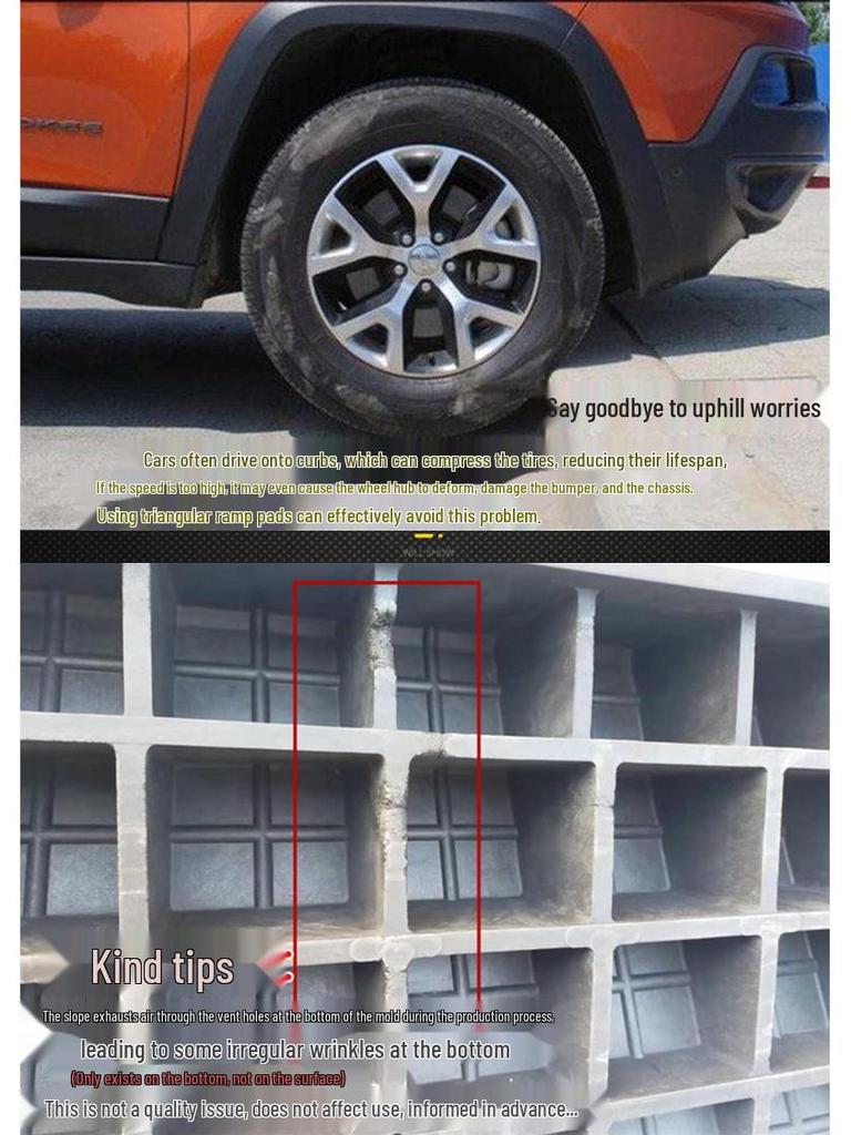 Anti-Slip Ramp and Stair Climbing Pad