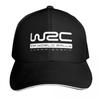 Кепка WRC Чемпионата мира по ралли Модная повседневная бейсболка Регулируемая кепка Хип-хоп Летние унисекс бейсболки