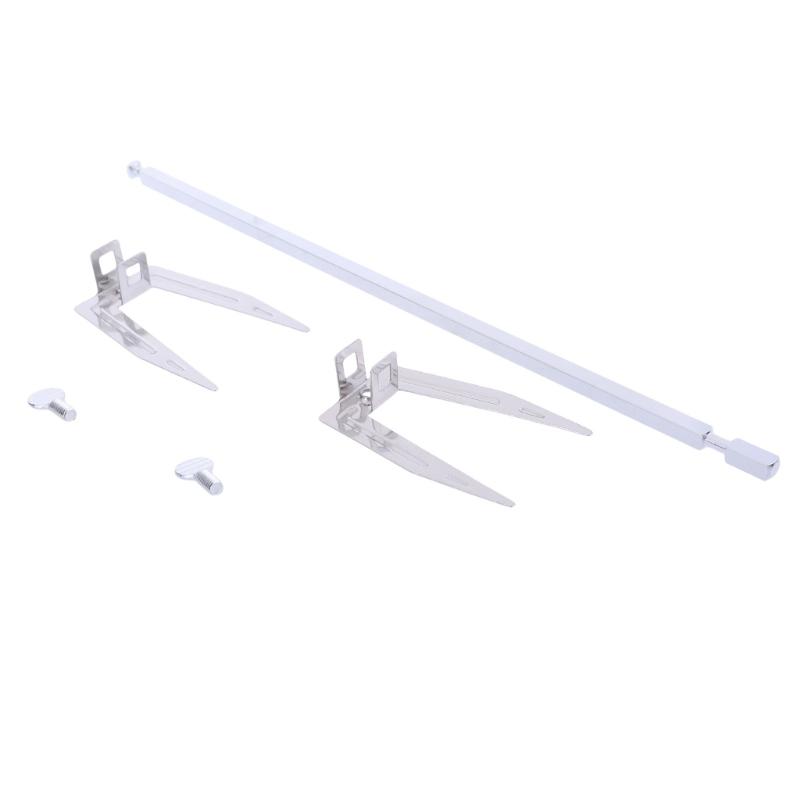 Вращающийся вертел для гриля Фритюрница Вилка для гриля Вилка для жарки курицы Шампур из нержавеющей стали Аксессуары для гриля во фритюрнице