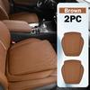 New Breathable Car Cushion Nappa Leather Non-slip Car Seat Sponge High Rebound Pad Seat Cushion Four seasons Universal Auto Seat
