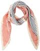 [Kuko] Mesh Pattern Pleated Scarf for Women 2353121504 Pink (320)