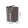 Portable Foldable Home Dirty Clothes Laundry Storage Box Basket with Handles