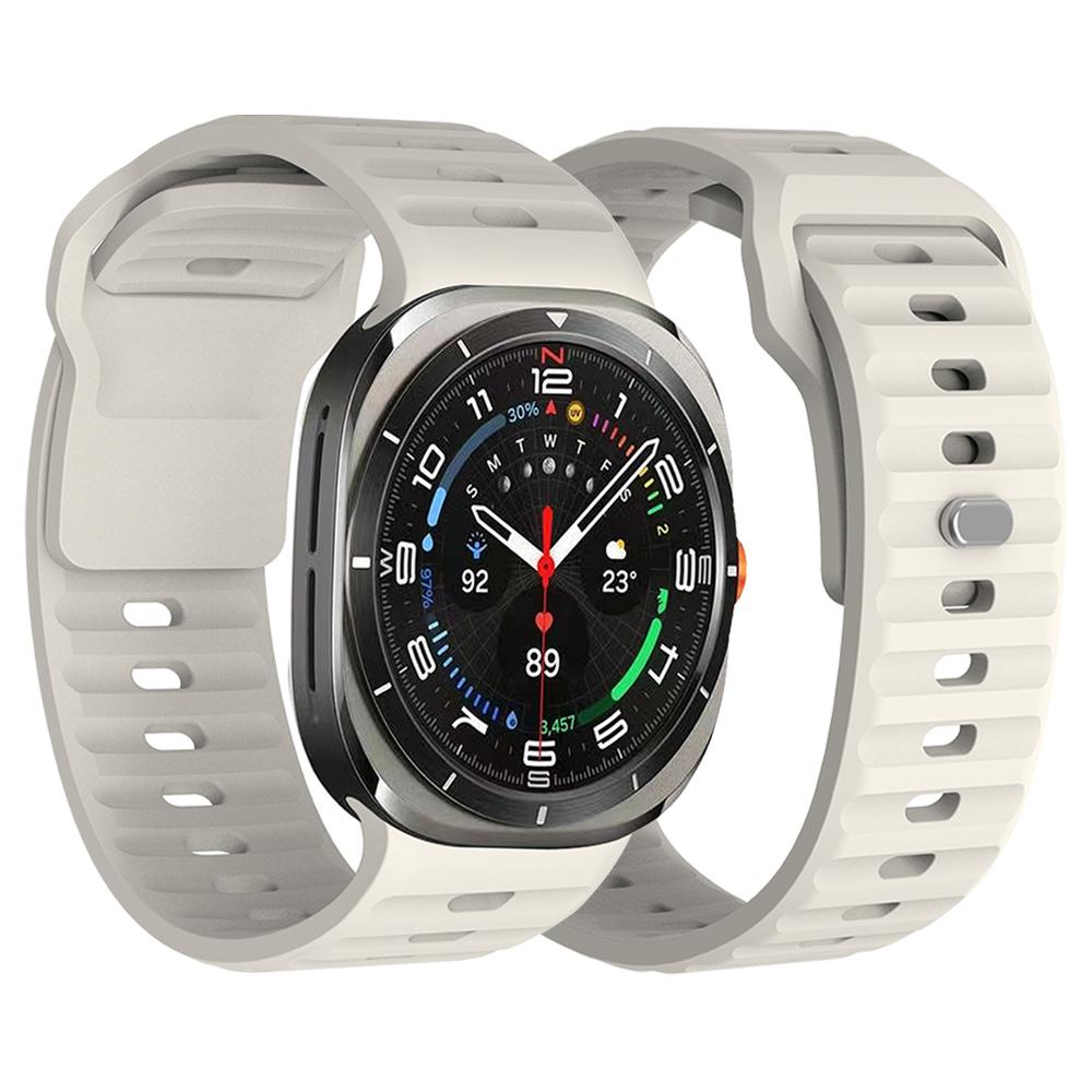 Спортивный мягкий силиконовый ремешок для Samsung Galaxy Watch Ultra Браслет для Galaxy Watch Ultra 47 мм Аксессуары для ремешка часов