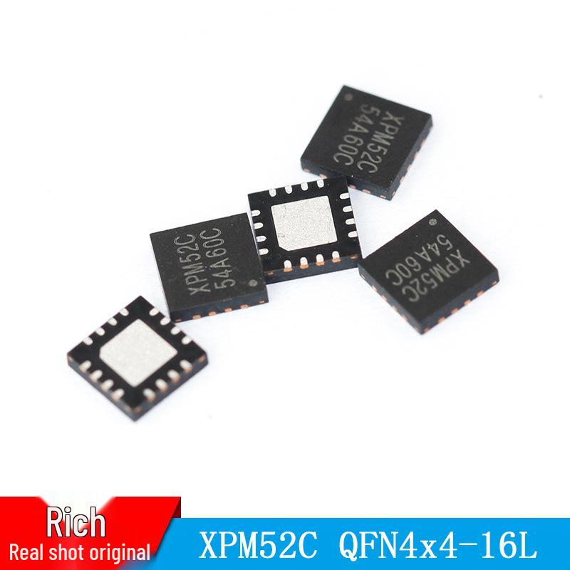 Микросхема понижающего преобразователя XPM52C QFN4x4-16L: 35-ватное решение с двойным USB-C автомобильным зарядным устройством, В наличии