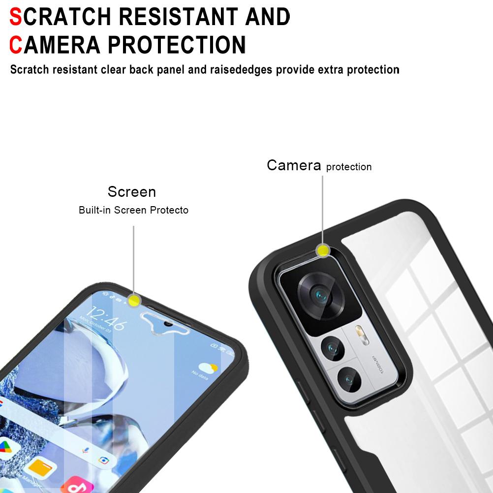 360 Полностью защитный чехол для XiaoMi 17 Pro Max 15T 14T Ultra 13 12 Lite 13T 2T 11T Mi Poco F8 F7 M7 F5 X5 Pro Жесткая задняя крышка