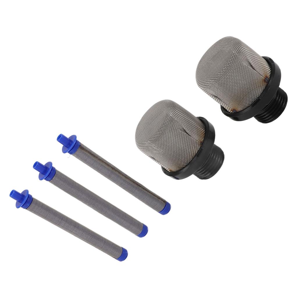 2 шт. 288716 Впускной всасывающий фильтр и 3 шт. Комплект фильтров для безвоздушного распылителя, моющиеся, многоразовые