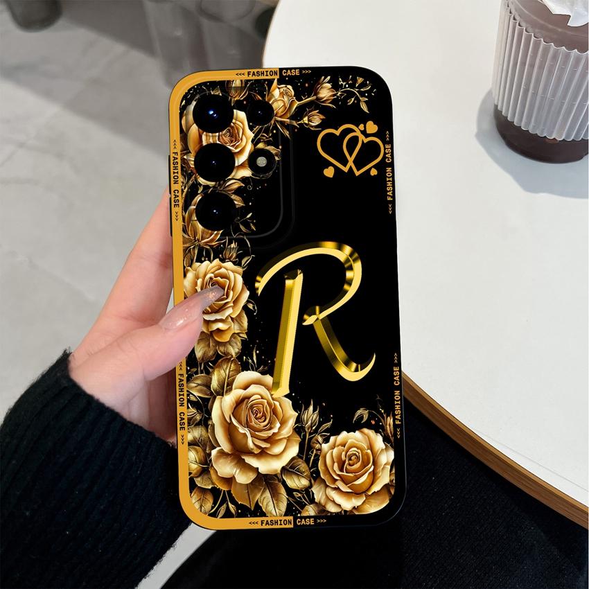Для Itel Super S26 S25 Ultra S24 S23 P65 P55 P40 A90 A80 City 100 Чехол для телефона Черный с цветочным узором Матовый силиконовый защитный чехол для Itel Capa