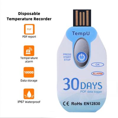 Регистратор данных Регистратор данных температуры Прочный USB 2.0