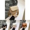 Summer Fashion 2024 Pu Leather Square Bag Stylish Vintage Crossbody For Women