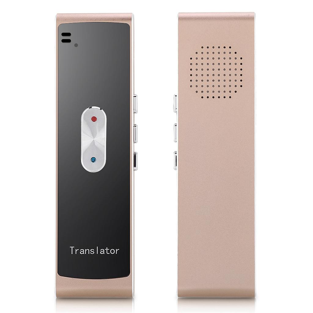 New T8S Intelligent Translator Multilanguage Two Way Real Time Interpretation Translator(Gold)
