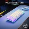 Комплект для обновления клавиш Razer Phantom Keycap Сменный клавишный колпачок для раскладки Прозрачный дизайн «пудинг» Переключение между гравировкой и поворотом светодиода Совместимость
