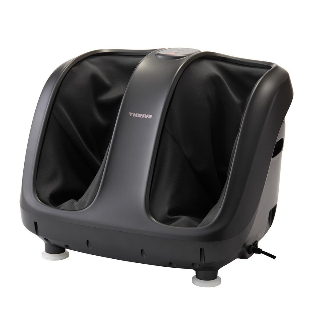Thrive Foot Massager Massage with Squeezing Massage and Gray Managed Medical Equipment "Double Vibration" MD-6220