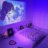 Семицветная светодиодная атмосферная подсветка: Меняющий цвет, улучшающий селфи, идеально подходит для фиолетовой атмосферы в спальне