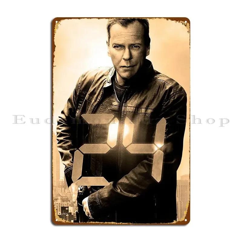 Jack Bauer Metal Sign Designs Poster Wall Decor Funny PaintingTin Sign Poster
