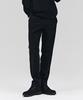 CHASECULT Men'S Tapered Wool-Like Brushed Slacks - Black