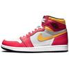 Air 1 Retro High OG Light Fusion Red Unisex Sneakers White Laser-Orange Black 555088-603