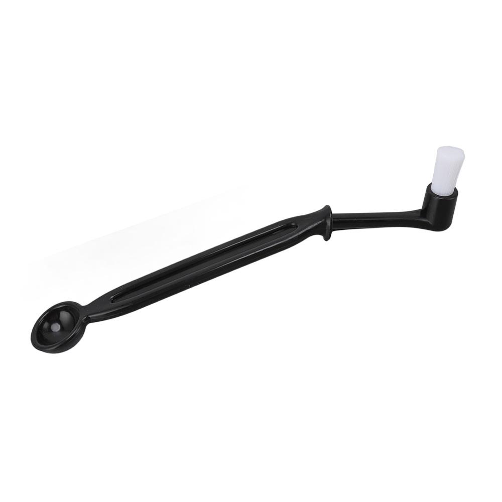 Nylon Bristle Coffee Maker Cleaner Tool Long Handle Grinder Brush Cleaner Home Kitchen