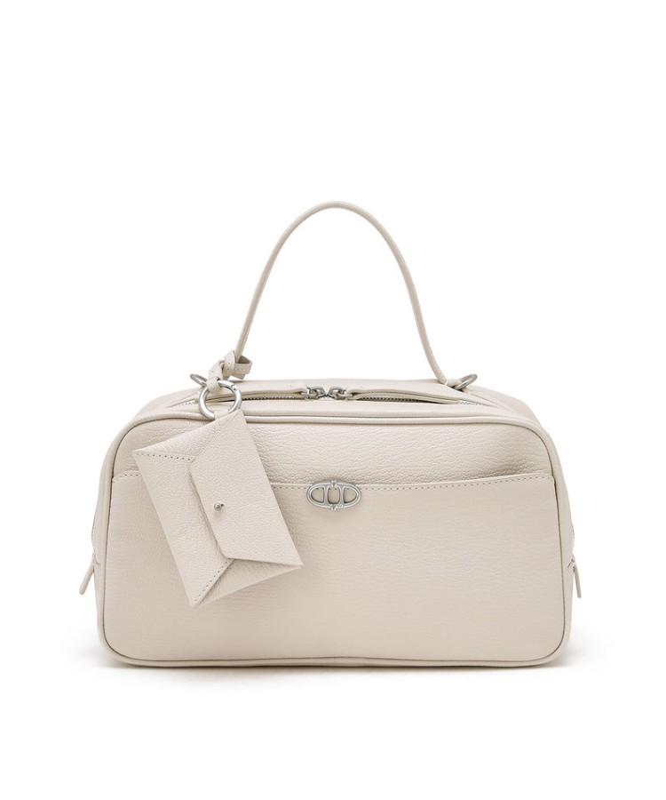 Athe Vanessabruno [Fidele] Ivory Leather Fidel Tote And Crossbody Bag S Aaba6F275Iv