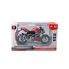 1/12 DUCATI Streetfighter V4 Карбоновый Красный Литой Игрушечный Транспорт Коллекционные Хобби Модель Мотоцикла Игрушки Детские Подарки на День Рождения