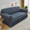 Printed Ruffled Skirt Sofa Covers for Living Room Stretch Couch Cover Sofa Slipcover Furniture Protector Easy Fitted Washable