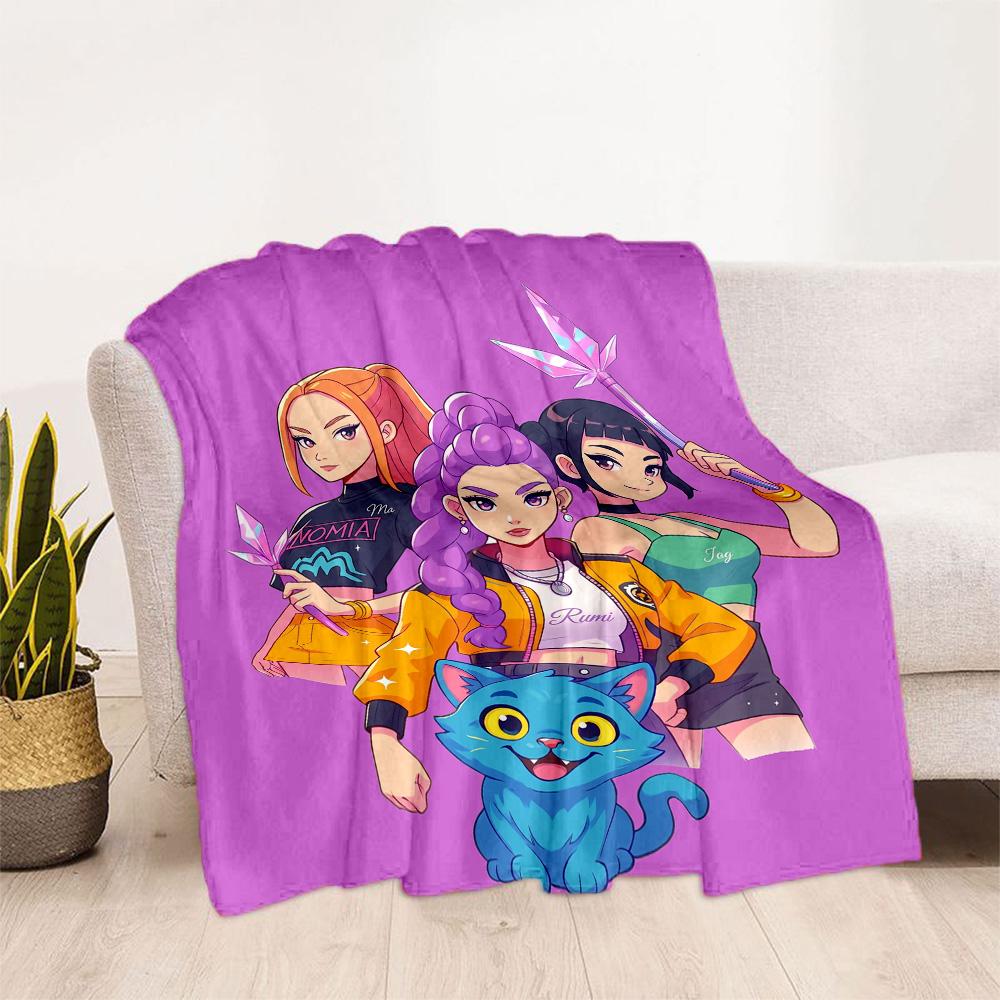 Huntress Power Squad Blanket Soft Warm Cozy Suitable for Office Picnics Couch All-Season Use Warmthful Decor Gift for Travel Home Birthdays