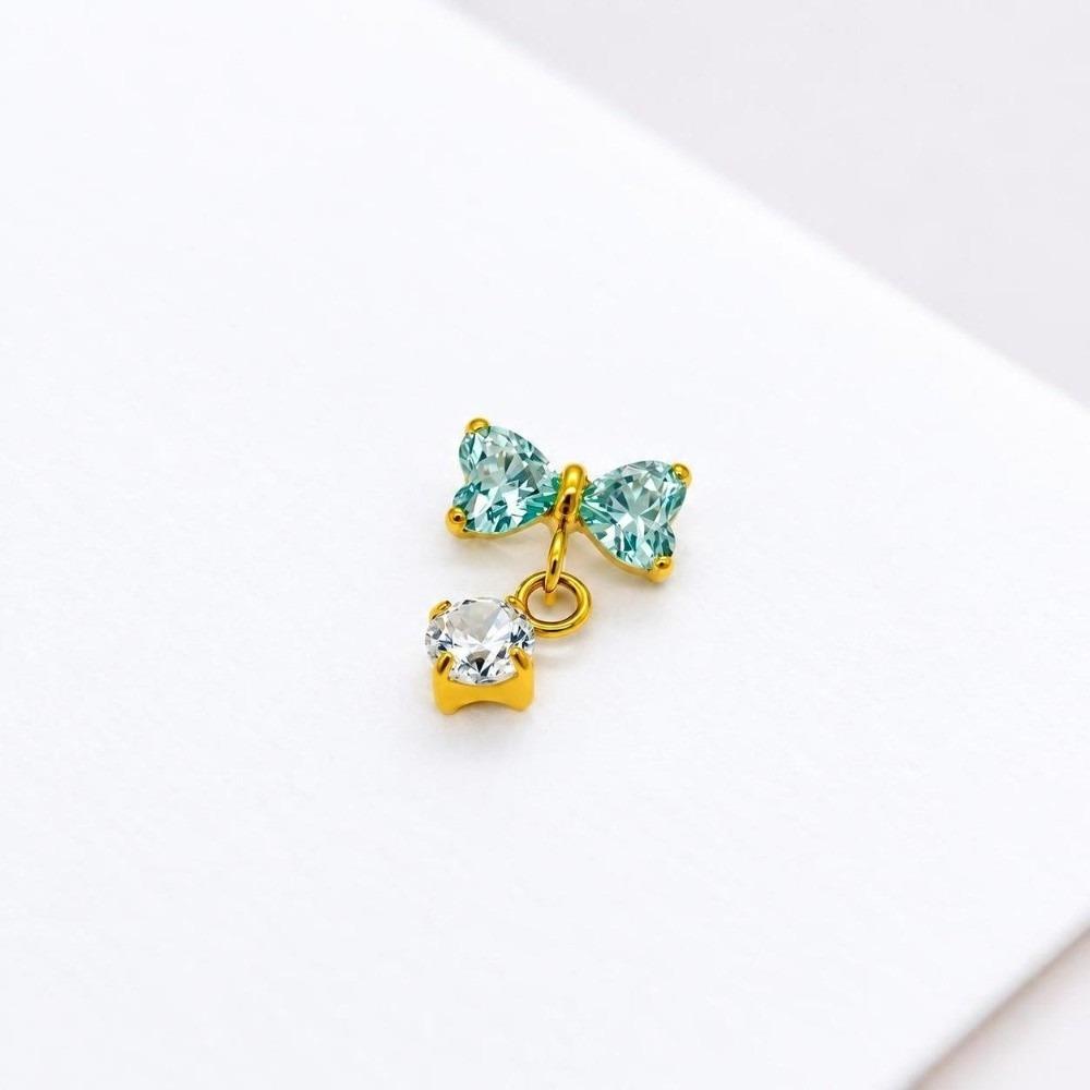 Dangle Charm Body Piercing Jewelry G23 Titanium Ear Piercing Stud Cartilage Piercing