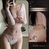 Sexy panties Sexy lace sky crotch panties can be inserted into free pure desire hot pearl panties European and American SM