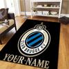 Club Brugge KV Custom Name Carpet Rug for Living Room Bedroom Home Sofa Decoration,Kids play Non-slip Floor Mat