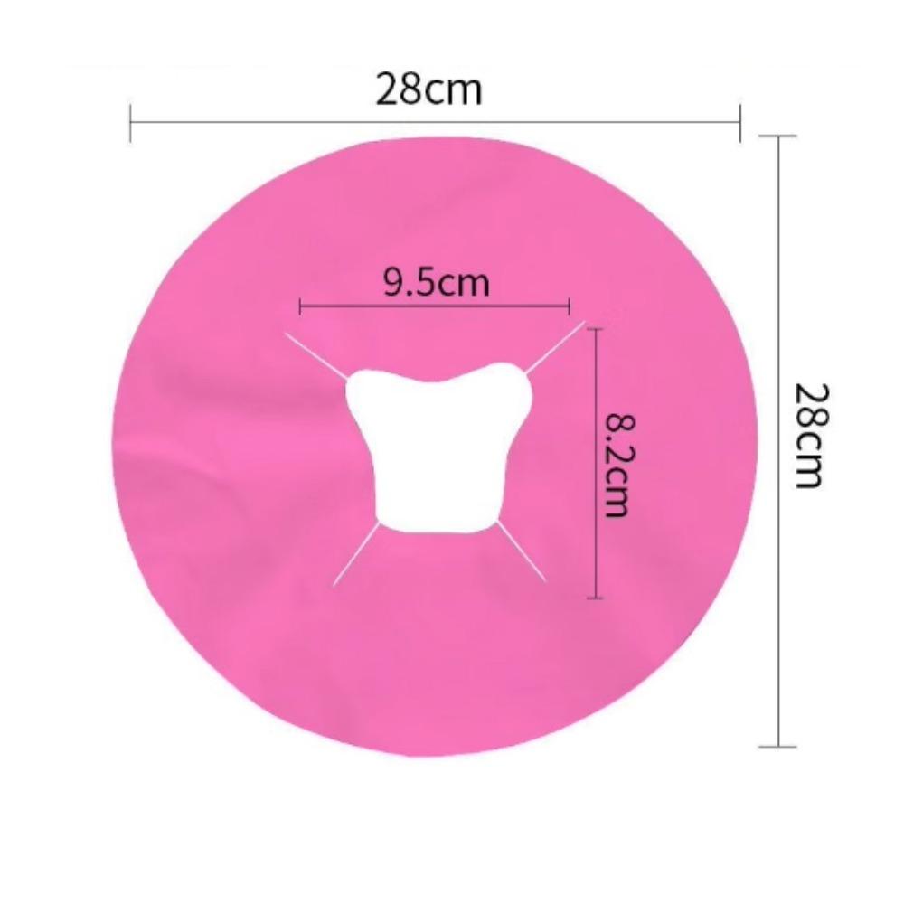 100PCS Non-woven Fabric Cross Hole Face Towel Dustproof Beauty Salon Face Towel Facial Treatment