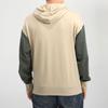 Puma Color Block Hooded Sweatshirt Men Tops Grey Green Brown 530709-12