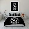 Foo Fighters Black Bedding Set Bedding set (1 duvet cover, 2 pillowcases, duvet not included)