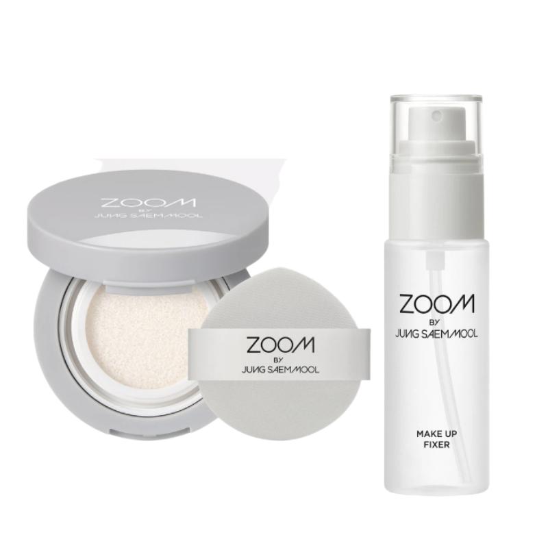 ZOOM BY JUNG SAEM MOOL Кушон Sebum Down 4г + ZOOM BY JUNG SAEM MOOL Фиксатор макияжа 50мл