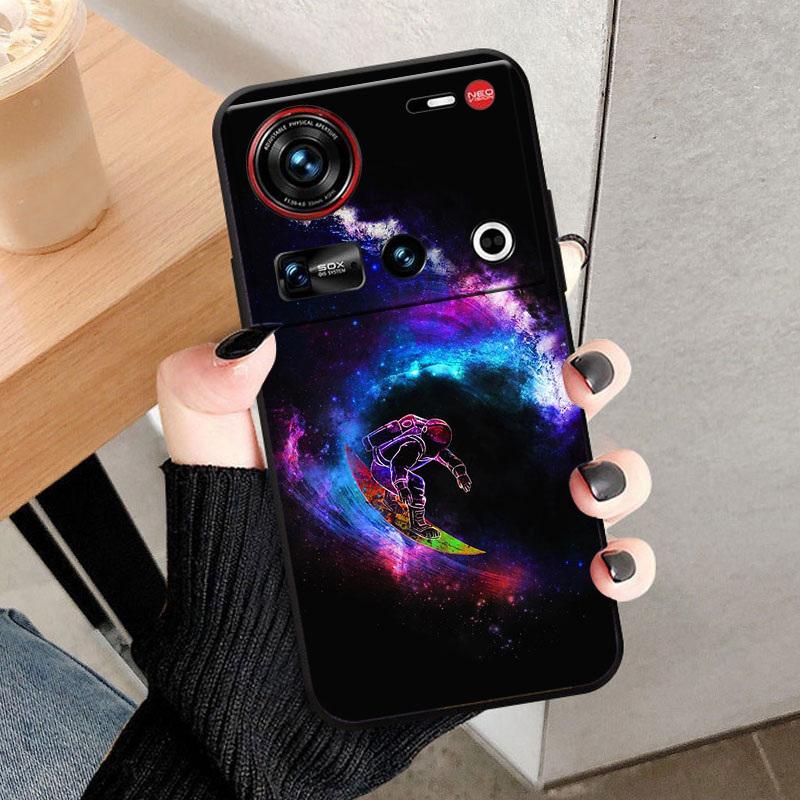 Чехол для ZTE Nubia Z70 Ultra 5G NX733J NX736J Роскошный силиконовый ТПУ Мягкая крышка телефона Для Nubia Z70 Ultra Защитный корпус Z70Ultra