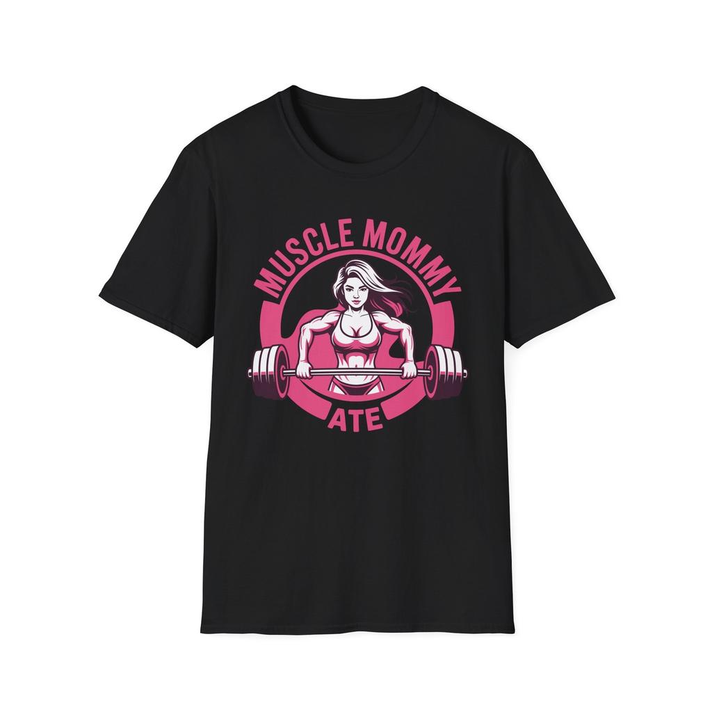 Muscle Mommy graphic tee | T-Shirt, moms fitness T-shirt, Unisex Tee