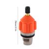 SUP Air Valve Adapter Nylon Replacement SUP Board Paddle Pump Converter (Orange)