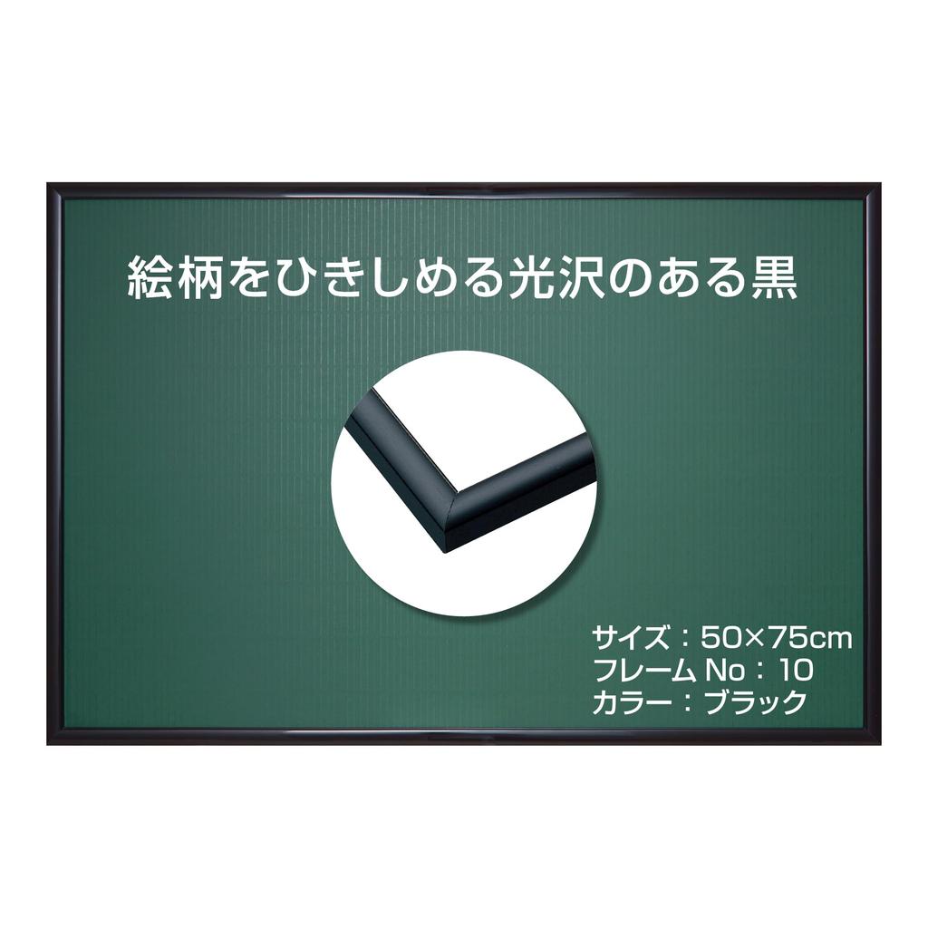 EPOCH Panel Max Plus Aluminum Puzzle Frame, Black, 50 x 75 cm